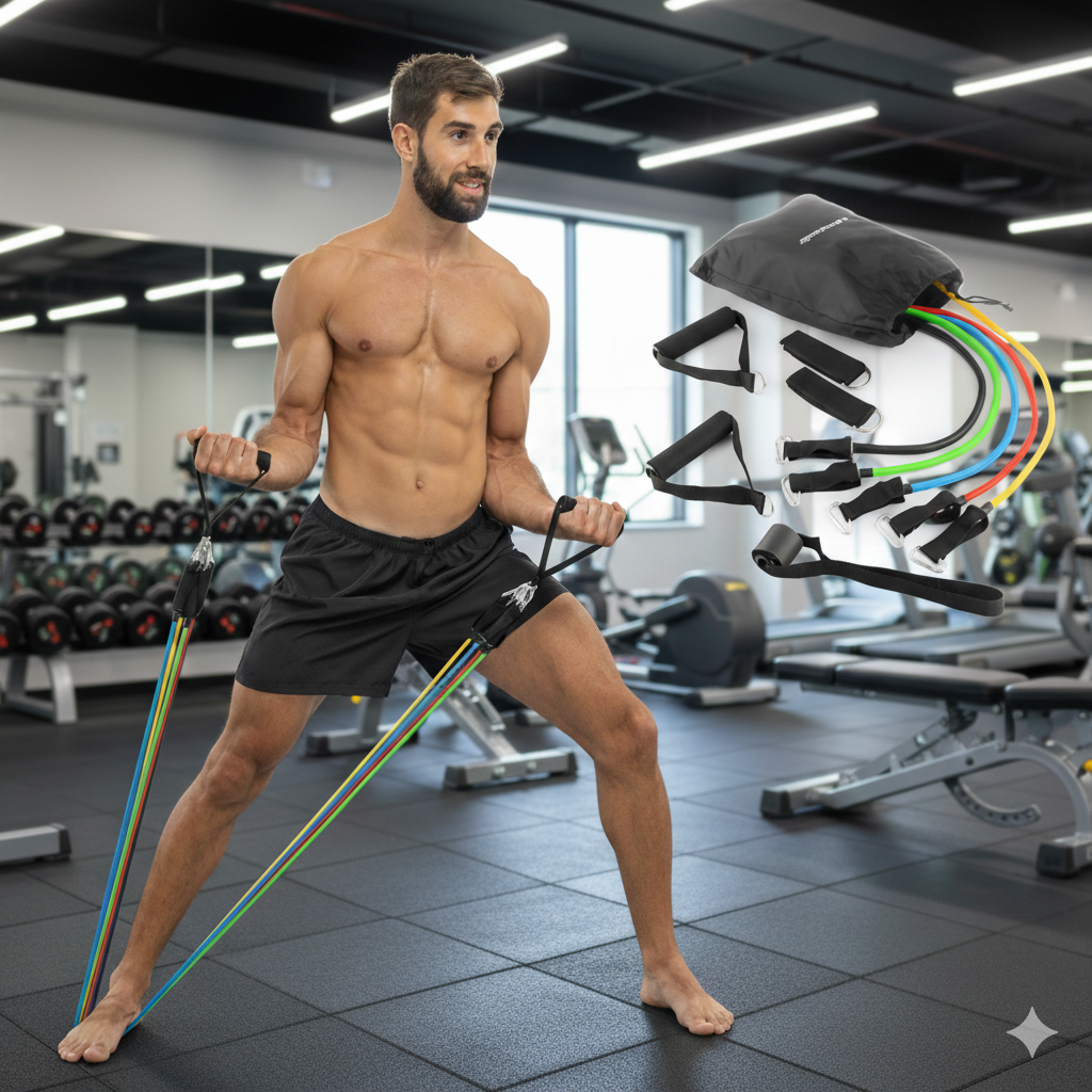 VoltBands™ - Sistema de Entrenamiento de Resistencia Total (Set de Gomas)